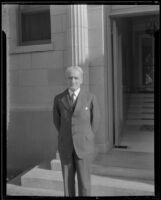 President of General Electric, Gerard Swope, Los Angeles, ca. 1938