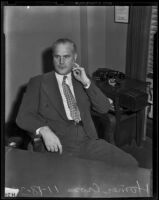 Homer B. Cross selected as Assistant Chief of Police, Los Angeles, 1938