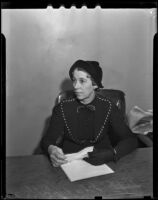 Gladys Jeffers petitions custody of Skippy, Los Angeles, 1938
