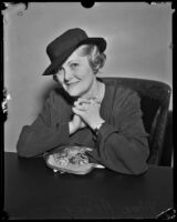 Vilma Aknay sues Ernest Vajda, Los Angeles, 1934