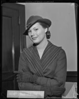 Agnes Anderson, actress, Los Angeles, 1934