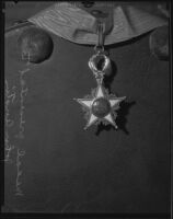 Medal presented to John Austin, 1920-1939