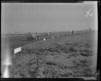 Stock cars at Mines Field, Los Angeles, 1934