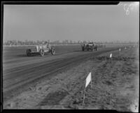Stock cars at Mines Field, Los Angeles, 1934