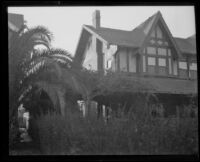 Home of murder victim Jacob Denton, Los Angeles, 1920-1921