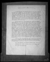 Document related to "Women for John C. Porter," 1929