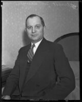 Ernest Walker Sawyer, engineer, appointed executive assistant to Secretary of the Interior, 1929
