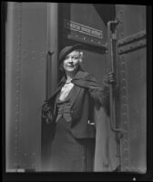 Dorothy Stickney, New York actress, Los Angeles, 1934