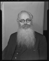 Portrait of Professor Oscar Olsson, Los Angeles, 1935