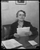 Deputy Warden Josephine Jackson, California Institution for Women, Tehachapi, 1935
