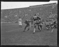 Football game between the UCLA Bruins and St. Mary's Gaels at the Coliseum, Los Angeles, 1932