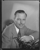 Portrait of author and director Emory Johnson, Los Angeles, 1940