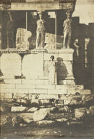 Isadora Duncan at the base of the Erechtheum, Athens, 1903
