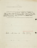 [Agreement], 1906 February 9