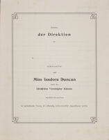 [Standard agreement form for Direktion Vereinigter Künste], n.d.