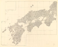 Map Of Kyushu, Shikoku & Southern Honshu