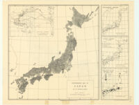 Physiographic Diagram Of Japan By Guy-Harold Smith