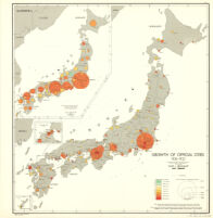 Japan Growth Of Official Cities 1930-1935