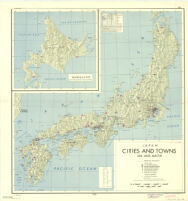 Japan cities and towns : (shi and machi)