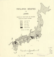 Population Densities In Japan