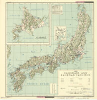 Japan : railroads and railroad facilities