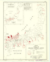Japan : ports of greatest shipping activity 1934 (entrances and clearances of vessels in gross tons)