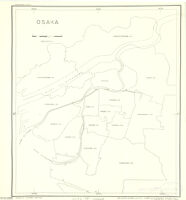 Osaka : [base map showing political divisions]