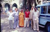 Field trip preparation at the Archives and Research Center for Ethnomusicology, Deccan College Campus, Pune, 1984