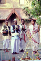 Gondhal and Jāgran ceremony - Mānik Bāī with Bhagvan Renake, Pune (India), 1984