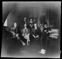 Foreigners residing in the residence of U. S. consul Milo A. Jewett, Sivas, Turkey, 1891