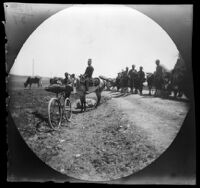 Scene on the road down to the model farm, Sivas vicinity, Turkey, 1891