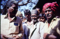 Gangadhar Nagar - village leaders, Hubli (India), 1984