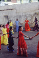 Haḏgā at Mahila Vidyalaya (girls' high school), Belgaum (India), 1984