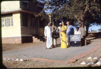 Krishna Pārijāt - Mallava Megeri Krishna Pārijāta Company members pose for a group portrait, Bailhongal (India), 1984