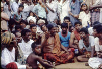 Gangadhar Nagar - Chandappa Jampana Kattimani, Haranśikārī (Haranshikari) leader, chants, Hubli (India), 1984