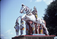Aiyanar temple guardian statue, Madurai (India : District), 1984