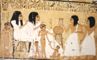 Wall painting from the tomb of Anherkhawy