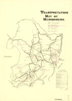 Transportation Map Of Manchoukuo