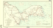 Korea (including Quelpart and Tsushima) roads and railroads