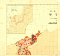 Nihon Teikoku chishitsu zu = : Geological map of Japanese Empire
