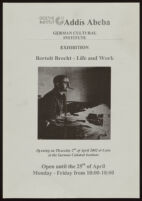 Bertolt Brecht, life and work