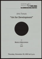 "Art for Development"