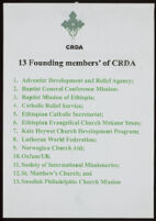 13 founding members' of CRDA