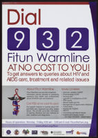 Dial 932 Fitun Warmline at no cost to you!