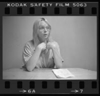 Anna Marie Mostyn, transsexual prisoner, California Medical Facility, Vacaville, 1983