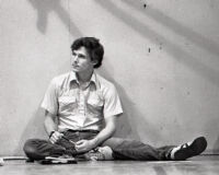 Don Sparks, folk dancer, Japan America Theatre, Los Angeles, 1984