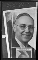 W. W. (Tex) Milliken, Commissioner of Public Works for Santa Monica, Santa Monica, 1936 (copy photo)