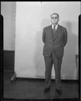 Gildardo Magana, governor of Baja California, Los Angeles, 1936