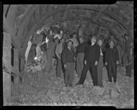 San Jacinto Tunnel 18 miles deep, Los Angeles County, 1935