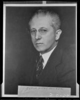 Judge Harry A. Hollzer, Los Angeles, 1936 (copy photo)
